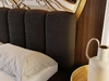 Polsterbett mit Bettkasten und Lattenrost 200x200 Cloud Bouclé-Stoff Schwarz