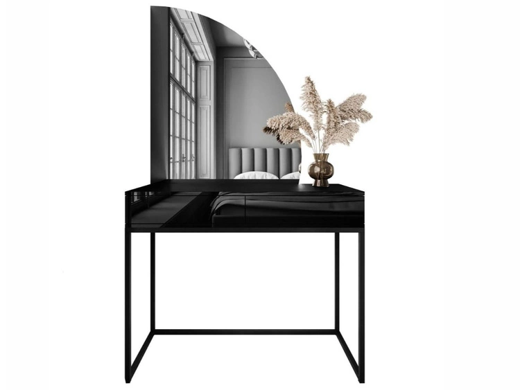 Push to open \ Schwarz \ Hängend rechts