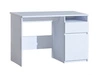 Schreibtisch mit Türe und Schublade Weiß