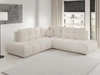 Ecksofa mit Schlaffunktion und Bettkasten Rechts Kair Beige