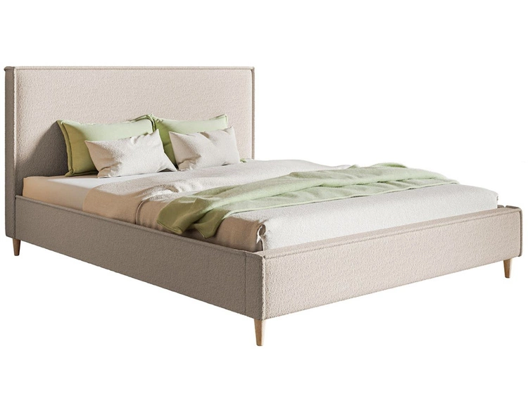 Polsterbett mit Lattenrost 140x200 Grenada Beige