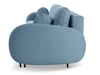 Schlafsofa mit Bettfunktion und Bettkasten Alta Blau