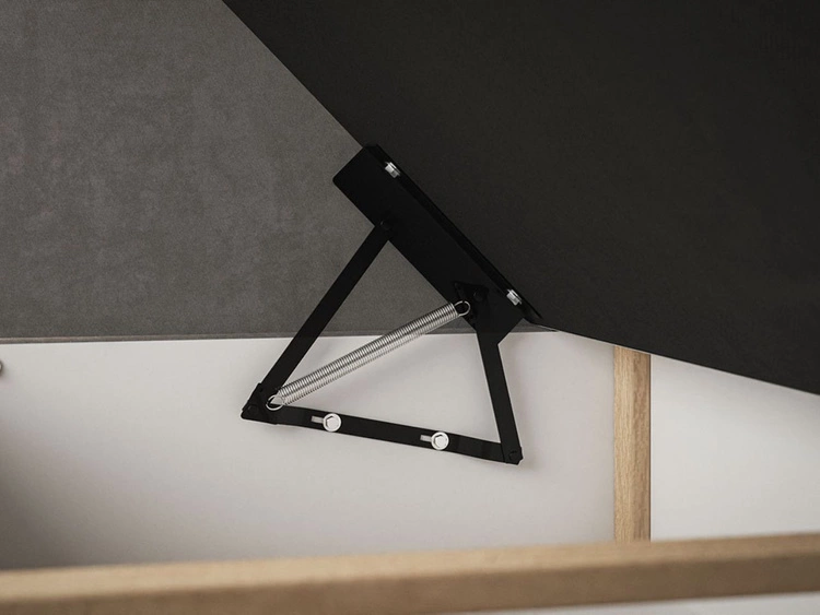 Boxspringbett mit Bettkasten 180x200 Hera Grün