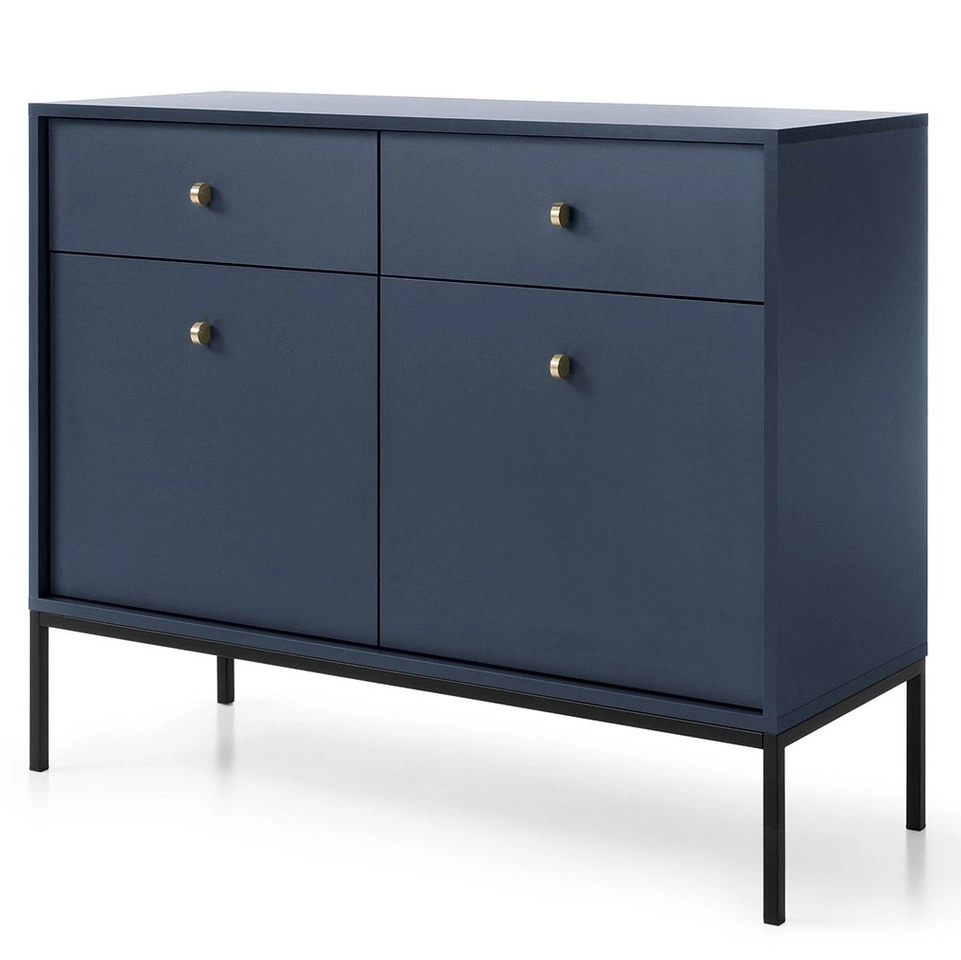 Loft Kommode Amor - Marineblaue Farbe