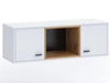 Hängeschrank mit Türen Geneva Weiß, Artisan Eiche