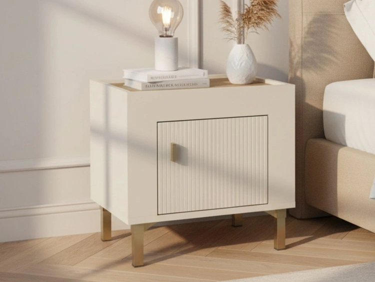 Nachtschrank mit schrank Messina Kaschmir