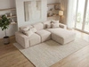 Ecksofa L-Form Rechts Moderne Ecksofa Leni Beige