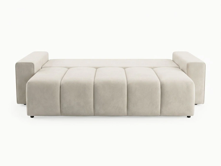 Schlafsofa mit Bettfunktion und Bettkasten Miro Beige