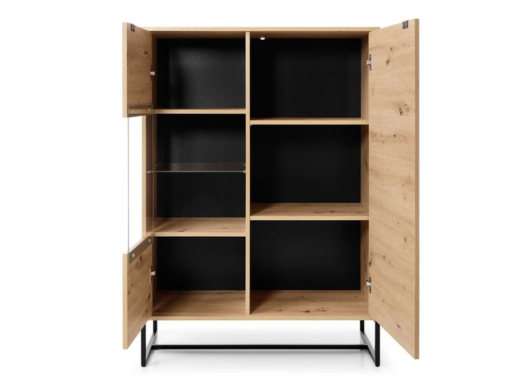 Vitrinenschrank Anime EIche Artisan