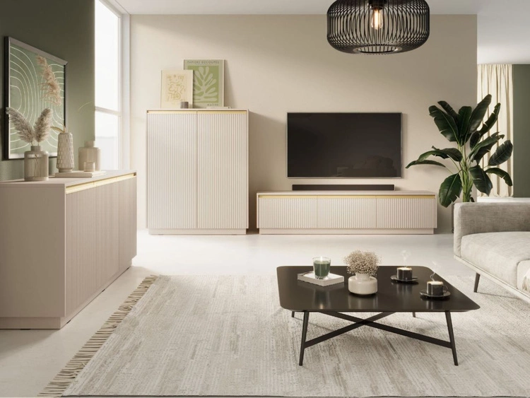 TV-Lowboard mit Türen Roland Beige