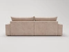 Ecksofa L-Form mit Schlaffunktion und Bettkasten Havi Links Beige