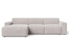 Ecksofa L-Form Links Lavia Grau