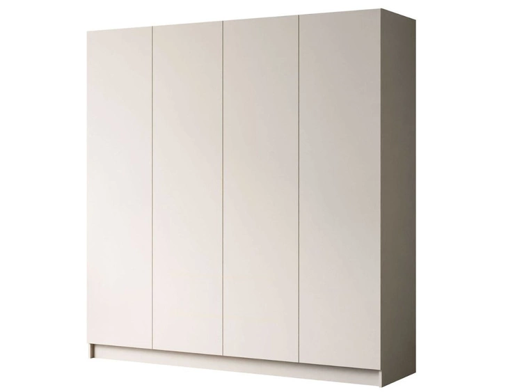 Kleiderschrank mit Drehtüren und Schubladen Ameli Kaschmir