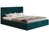 Polsterbett mit Bettkasten und Lattenrost 120x200 Andri Türkis