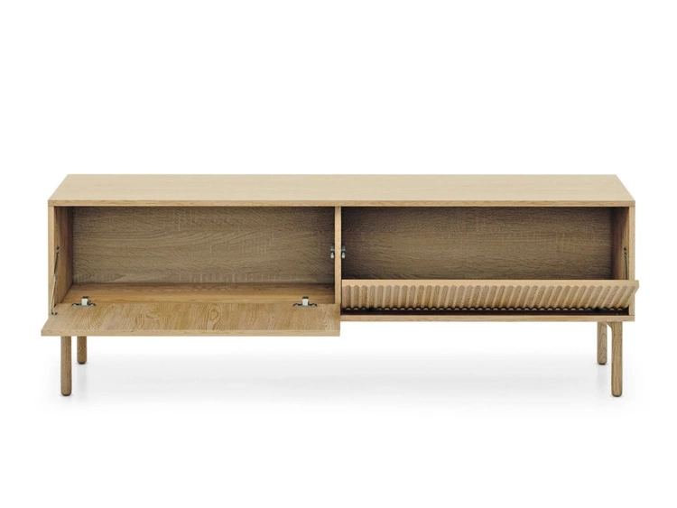 TV-Lowboard mit Türen 154 Gradimento Eiche Cremona