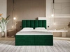 Boxspringbett mit Bettkasten 180x200 Cascada Grün