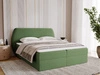 Boxspringbett mit Bettkasten 160x200 Bogota Grün