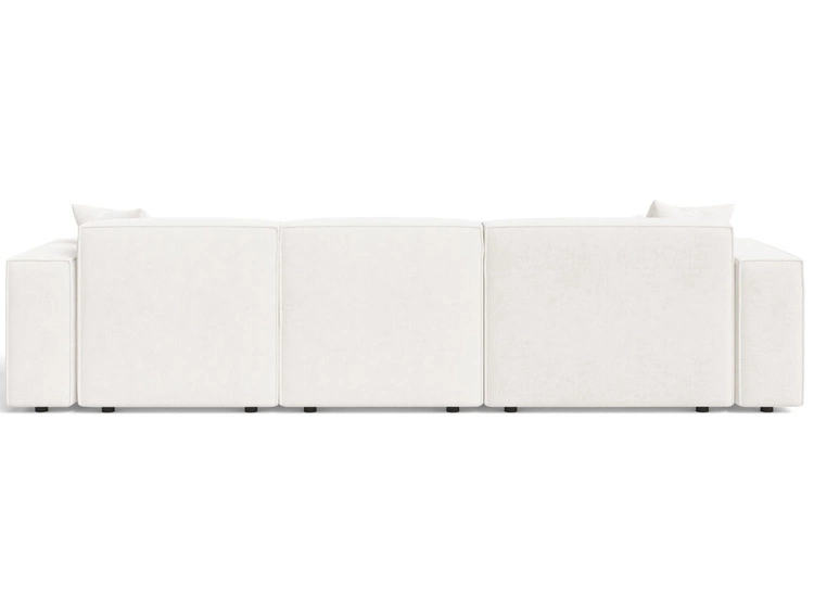 Ecksofa L-Form Links Arizona Creme