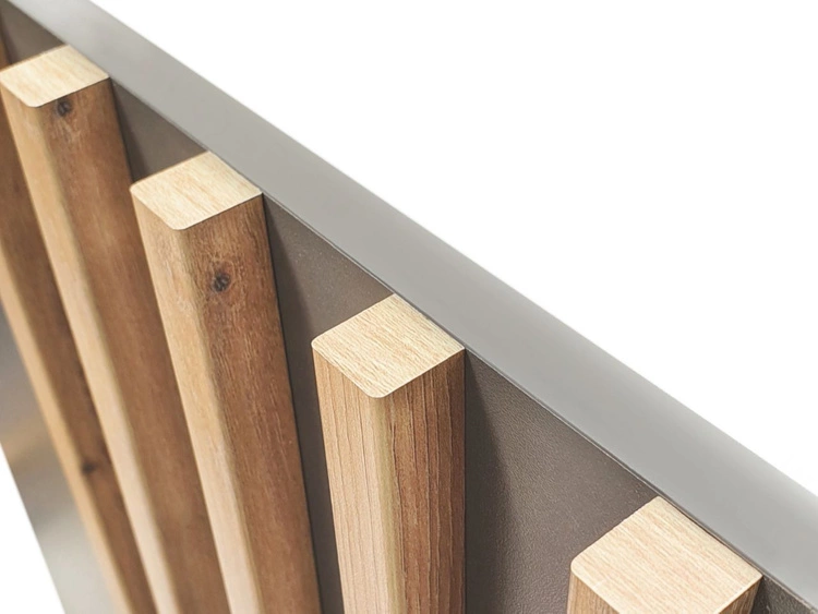 Kommode mit Türen und Schubladen 155 cm Macron Graphit Artisan Eiche