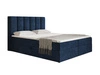 Boxspringbett mit Bettkasten 120x200 Cascada Dunkelblau