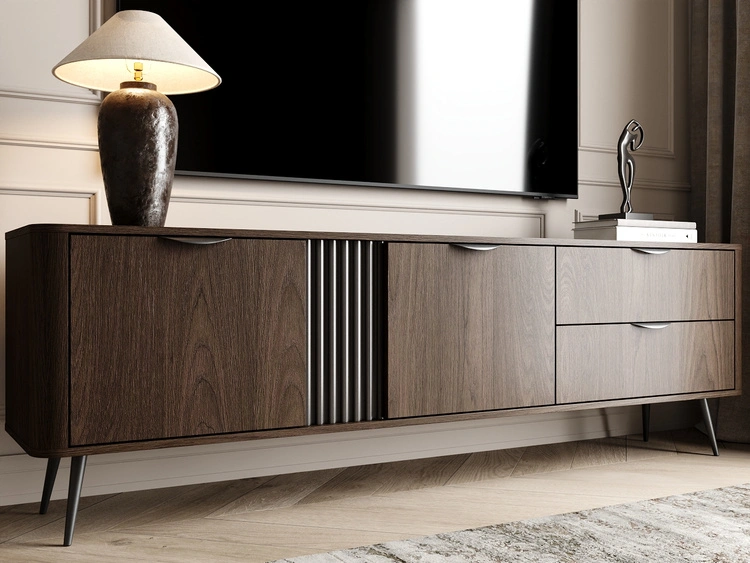 TV-Lowboard mit Türen und Schubladen 195 Magico Eiche Dunin