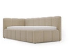 Dunkelbeige \ Boucle \ Links